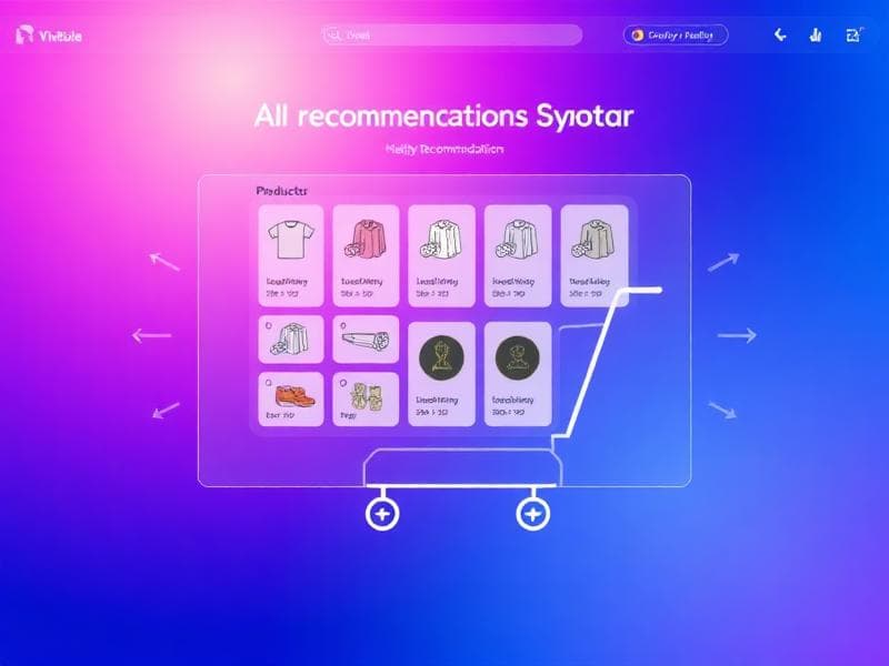 Recomendador IA service illustration